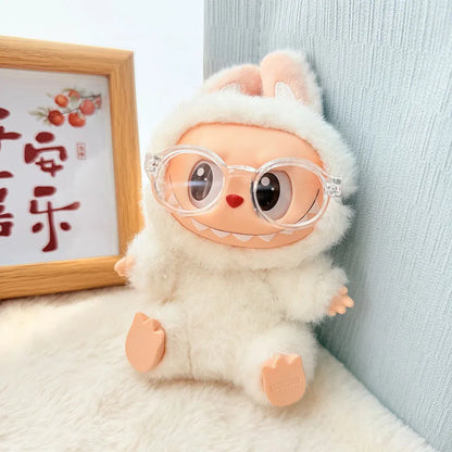 Labubu Doll Clothes 15/17Cm Labubu Clothes Sitting Party Number 17 Baseball Clothes Children'S Clothes Diy Doll Accessories Gift